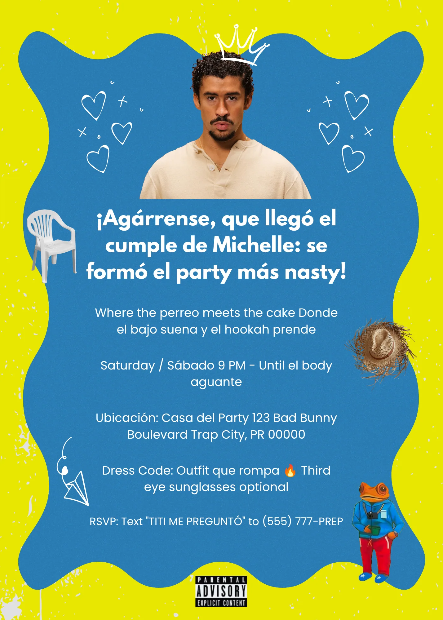 Event flyer design