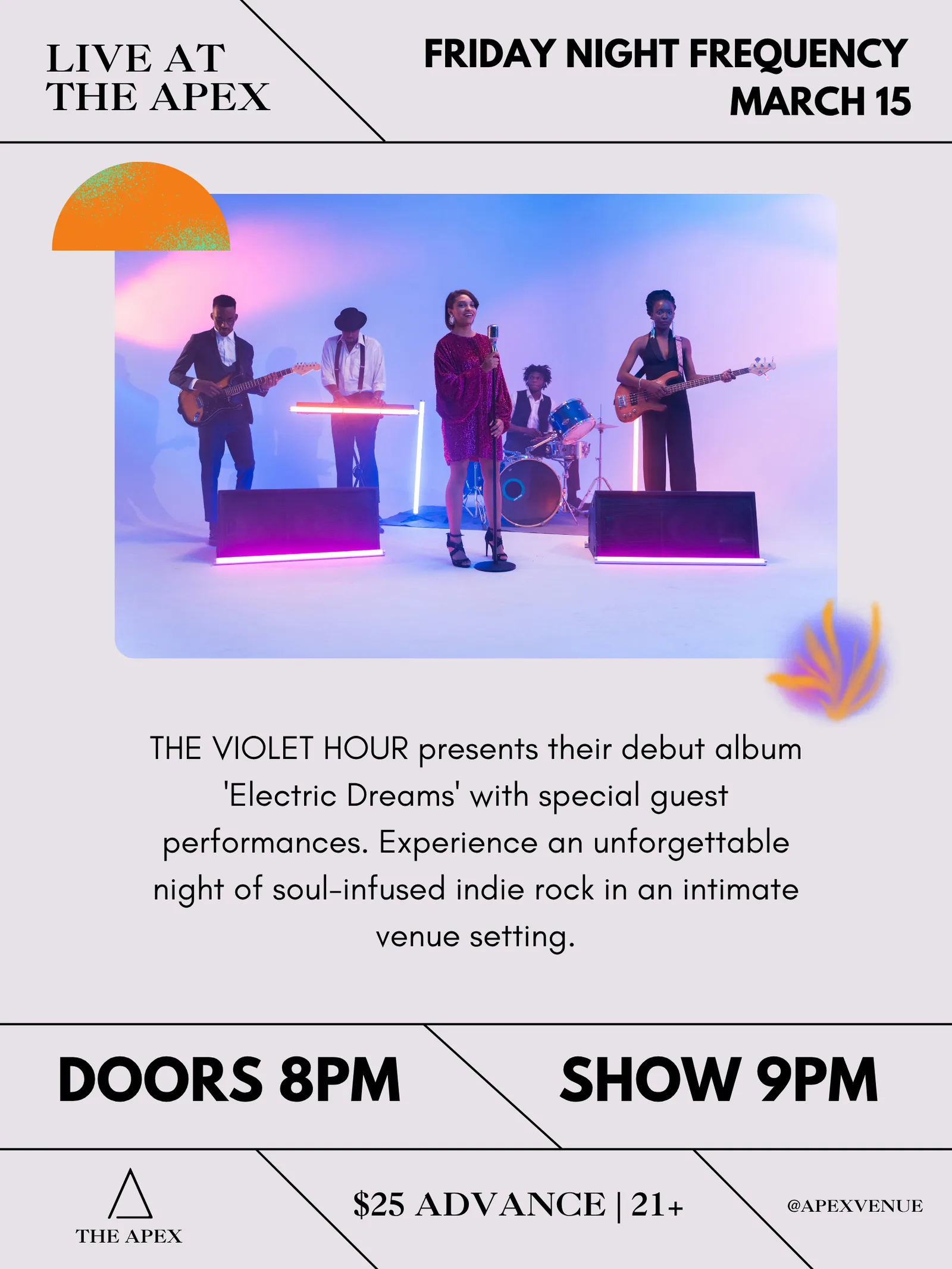 Event flyer design