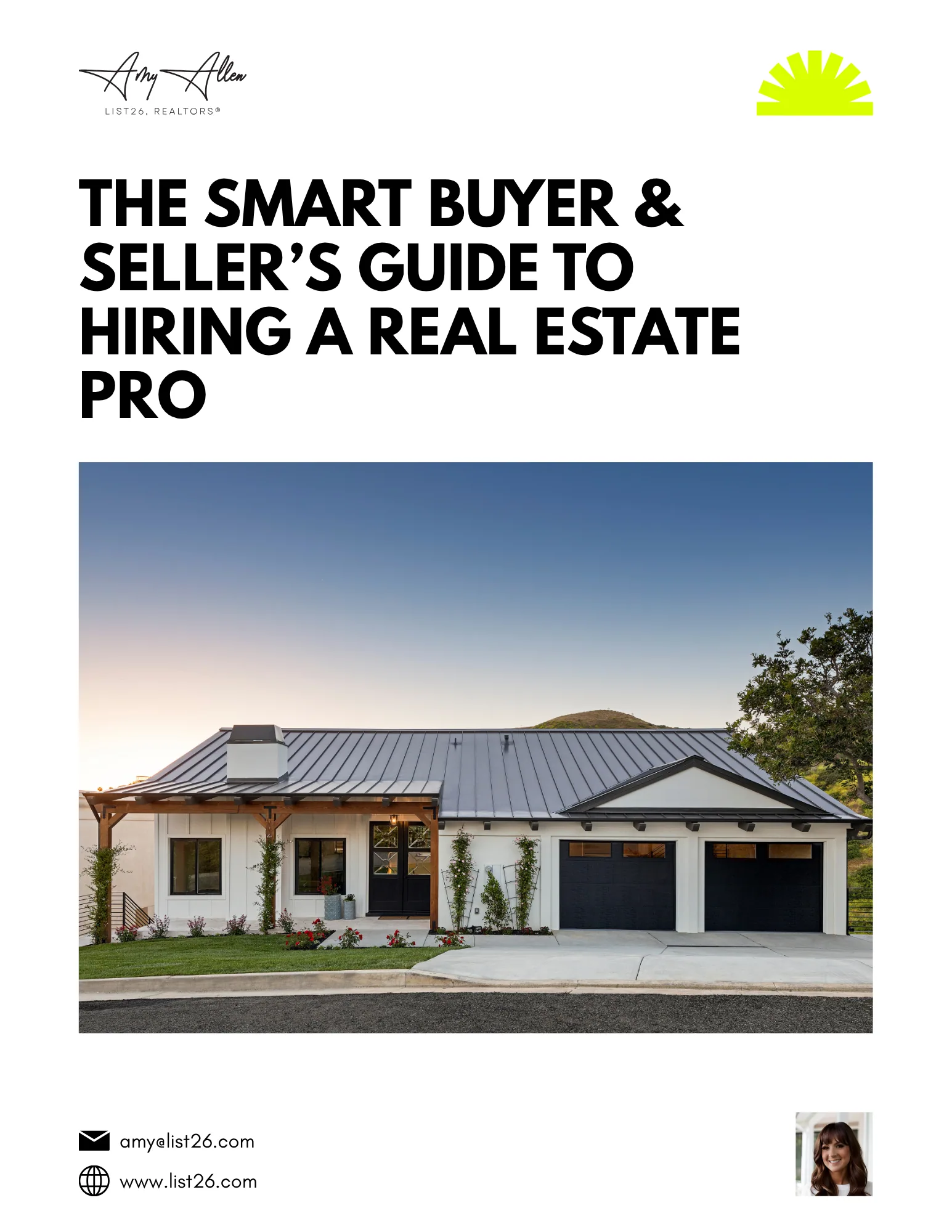 Real estate template system